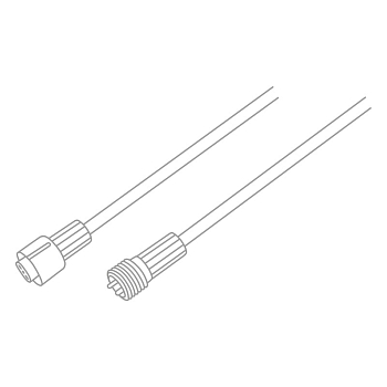 Удлинитель (шнур) для уличных гирлянд Professional 3 м белый ПВХ