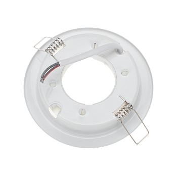 Комплект лампы и светильника GX53 «КОМФОРТНЫЙ НЕЙТРАЛЬНЫЙ БЕЛЫЙ» лампа 10,5 Вт нейтрального белого цвета свечения 4000 K и светильник под лампу GX53 белого цвета (604-064+608-001) REXANT