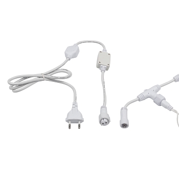 Гирлянда светодиодная Занавес 2х1,5м 360 LED ЗЕЛЕНЫЙ белый ПВХ IP65 эффект мерцания 230В блок в комплекте NEON-NIGHT