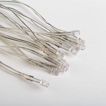 Гирлянда Сеть 1,5х1,5м, прозрачный ПВХ, 96 LED Мультиколор