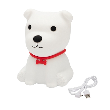 Силиконовый ночник Щенок