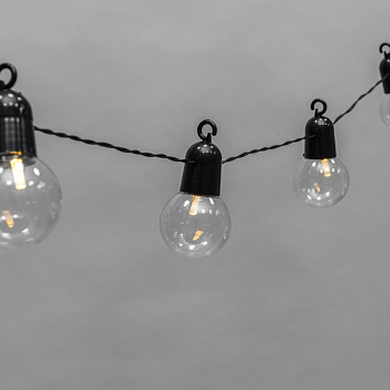 Гирлянда садовая Сэвил, 398см, 3000К, встроенный аккумулятор, солнечная панель,коллекция Лондон REXANT