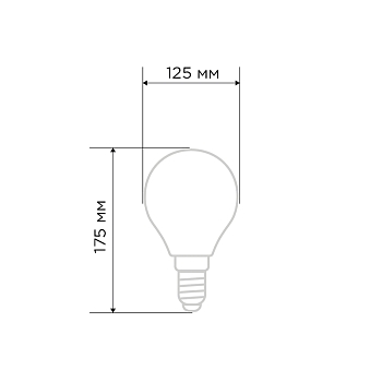 Лампа филаментная LOFT GLOBE A125 11,5Вт 1380Лм 2400K E27 золотистая колба REXANT