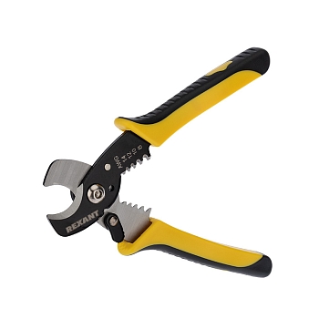 Кабелерез HT-50A МАСТЕР диаметр до 13,5мм, с функцией зачистки кабеля 0,5-6мм² REXANT