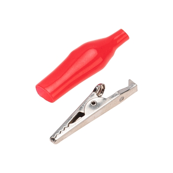 Зажим крокодил в изоляторе, длина 46мм, ток 5A, 2 шт., пакет БОПП REXANT