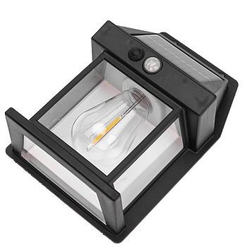 Светильник садовый Кингс, 3000К, встроенный аккумулятор, солнечная панель, коллекция Лондон REXANT