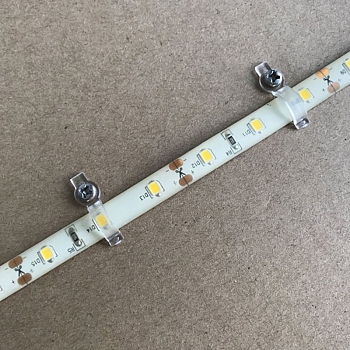 Монтажная клипса для светодиодной ленты шириной 8 мм с влагозащитой LAMPER