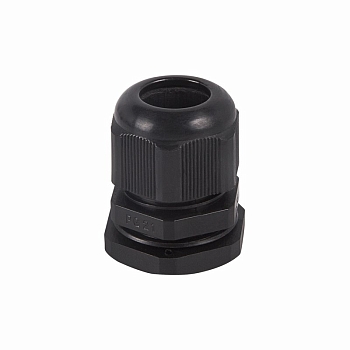 Кабельный ввод PG-16 (10-14мм) черный REXANT
