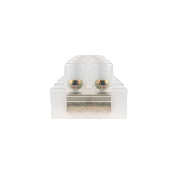 Клеммная колодка винтовая KВ-16 (6-16 мм²), ток 30 A полиэтилен белый (ЗВИ) СМАРТКИП