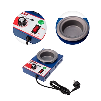 Паяльная ванна, модель R80F, 250Вт, ø80мм, 200-480 °C, бессвинцовая REXANT