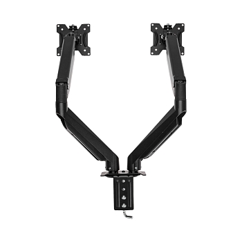 Кронштейн для двух мониторов 13"-32", настольный с газлифтом, REXANT