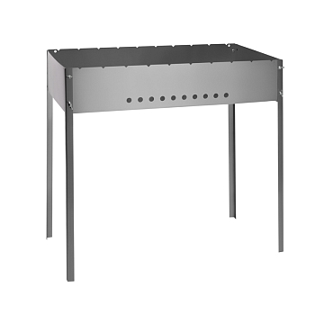 Мангал разборный, 700х350х137мм СОКОЛ