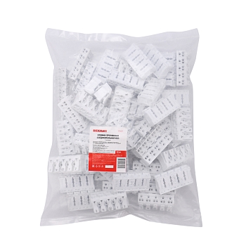 Клемма пружинная соединительная КСП 5-полюсная (50 шт./уп.) REXANT