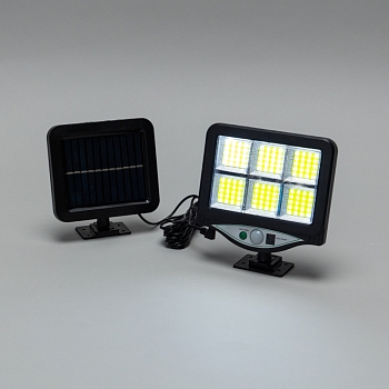 Светильник прожекторный Стрэнд, 6500К, встроенный аккумулятор, солнечная панель, коллекция Лондон REXANT