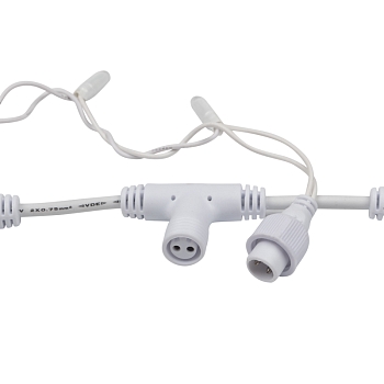 Гирлянда светодиодная Занавес 2х1,5м 360 LED ЗЕЛЕНЫЙ белый ПВХ IP65 эффект мерцания 230В блок в комплекте NEON-NIGHT