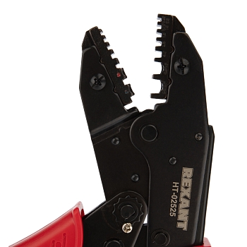 Кримпер комбинированный HT-02525 для обжима изолированных и штыревых наконечников 0,5 - 2,5мм² REXANT