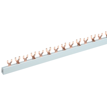 Шина соединительная типа FORK вилка 2Р 63А 1м REXANT