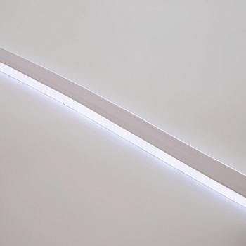 Гибкий неон 8х16мм двухсторонний 120 LED/м БЕЛЫЙ 230В бухта 50м (с комплектом подключения) NEON-NIGHT