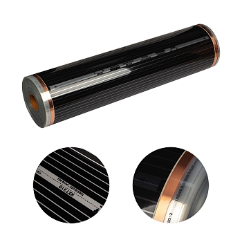 Пленочный теплый пол RXT 310 150 Вт/м², ширина 100см, толщина 0,338мм (Рулон 100м) REXANT