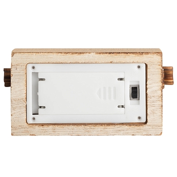 Деревянная фигурка с подсветкой Елочка 11,5x5x19 см