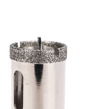 Коронка алмазная 25мм по керамограниту с центровочным сверлом KRANZ