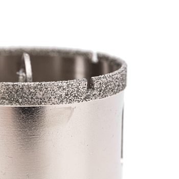 Коронка алмазная 60мм по керамограниту с центровочным сверлом KRANZ