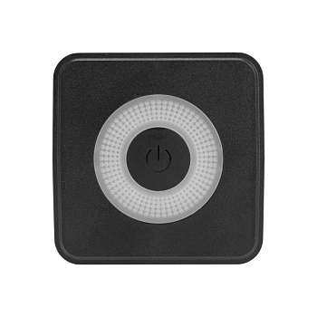 Двойник электрический Куб 16А с/з + 2хUSB-A 2,4А + USB Type-C 3А с ночной подсветкой, черный REXANT