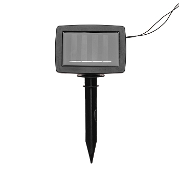 Гирлянда садовая Эбби, 335 см, 3000К, встроенный аккумулятор, солнечная панель, коллекция Лондон REXANT