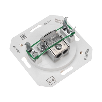 DEA Розетка TV Проходная с/у мех. Беж KRANZ