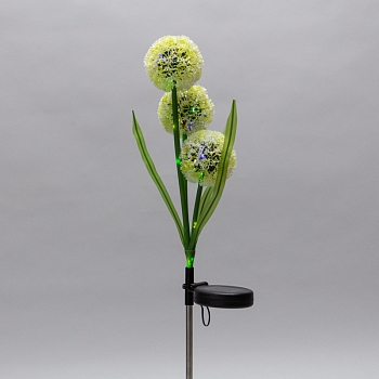 Светильник грунтовый Одуванчик, RGB, встроенный аккумулятор, солнечная панель REXANT