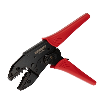 Кримпер комбинированный HT-02525 для обжима изолированных и штыревых наконечников 0,5 - 2,5мм² REXANT