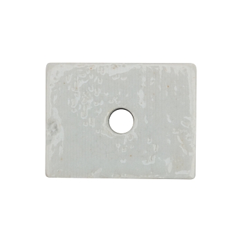 Клемма керамическая винтовая КВ 16 мм² 2 пары контактов с крепежным отверстием (50 шт./уп.) REXANT