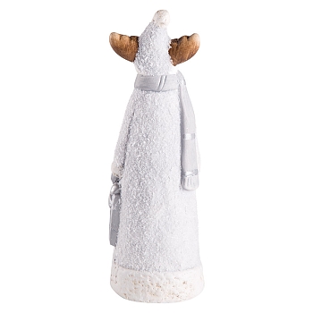 Керамическая фигурка Олененок с шарфом 7x6,5x21 см