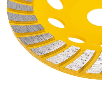 Чашка алмазная шлифовальная Turbo, 150х22,2мм KRANZ