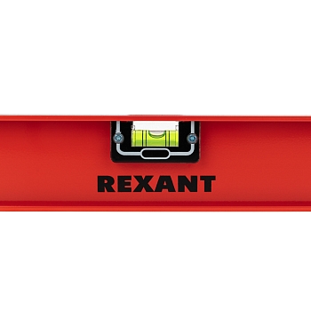 Уровень алюминиевый Рельс, 1000мм, 3 глазка (1 поворотный) REXANT