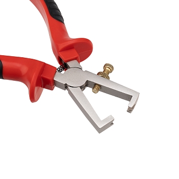 Плоскогубцы для зачистки проводов 160мм никелированные, двухкомпонентные рукоятки REXANT