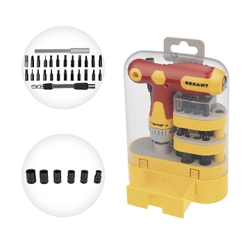 Набор отверток 33 предмета REXANT