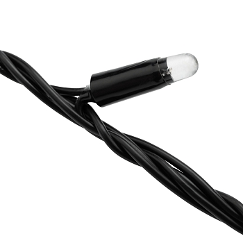 Гирлянда светодиодная Занавес 2х6м 1520 LED СИНИЙ черный ПВХ IP65 эффект водопада 230В не соединяется блок в комплекте NEON-NIGHT