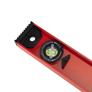 Уровень алюминиевый Рельс, 1000мм, 3 глазка (1 поворотный) REXANT