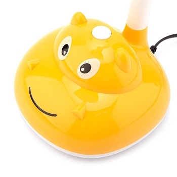 Светильник Пчеленок на основании, с цоколем Е27, 60 Вт, цвет подсолнух REXANT