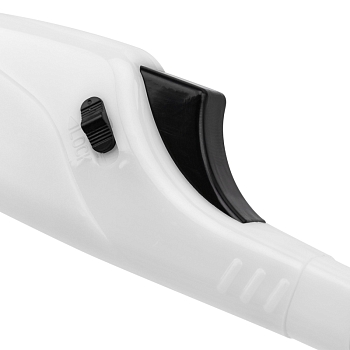 Бытовая газовая пьезозажигалка с классическим пламенем многоразовая (1 шт.) белая СК-306 СОКОЛ