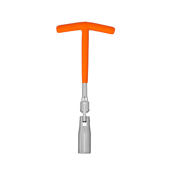 Ключ свечной Т-образный с карданным шарниром, 16х250мм REXANT