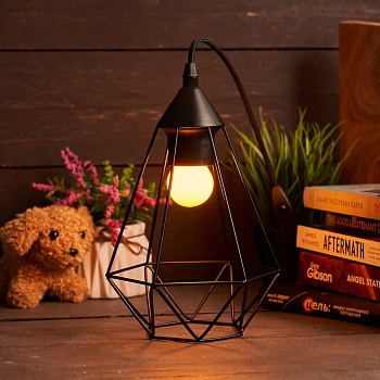 Лампа накаливания, диаметр 45мм, E27, 10Вт, желтая колба, 230В NEON-NIGHT