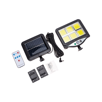 Светильник прожекторный Стрэнд, 6500К, встроенный аккумулятор, солнечная панель, коллекция Лондон REXANT