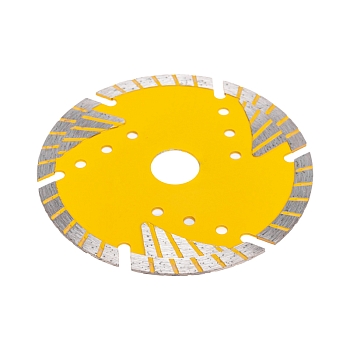 Диск алмазный отрезной Turbo сегментный с защитными секторами, 125х22,2x10мм KRANZ