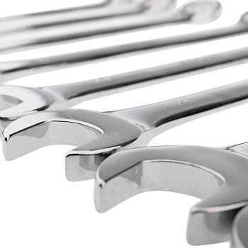 Набор ключей комбинированных 6х32мм, 26 шт, CrV, полированный хром REXANT