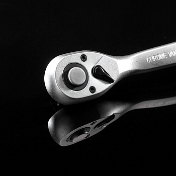 Ключ-трещотка для торцовых головок 1/2, СrV, 72 зубца KRANZ