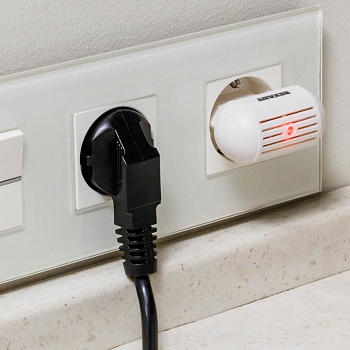 Ультразвуковой отпугиватель комаров S 30м², 220В REXANT