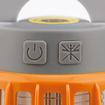 Антимоскитный кемпинговый фонарь трехрежимный, UV-подсветка, с аккумулятором, USB REXANT