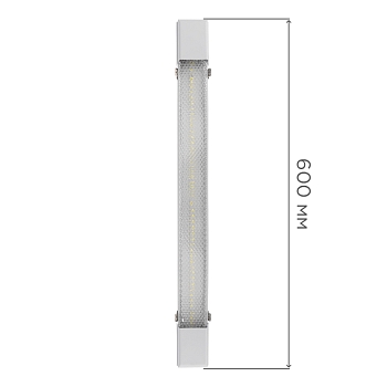 Светильник линейный СПО призма IP20 18Вт 185-265В 4000K нейтральный свет 0,6м REXANT